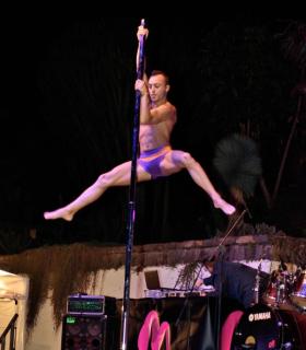 David Sanabria, Campeón de España de Pole Sport 2016 Senior. Actuación en El Sauzal. 12-11-2016 · foto 9