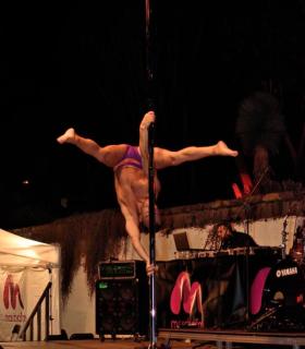 David Sanabria, Campeón de España de Pole Sport 2016 Senior. Actuación en El Sauzal. 12-11-2016 · foto 3