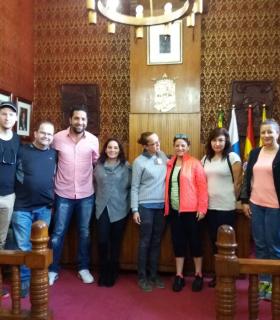 Jóvenes de diferentes países reflexionan en Gáldar sobre la diversidad y la inclusión social. · foto 3