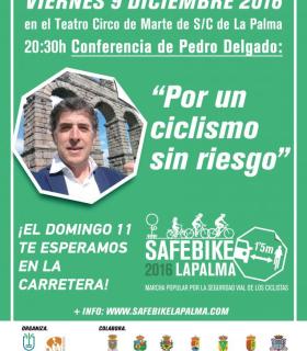 Pedro Delgado ofrecerá la charla abierta al público Por un ciclismo sin riesgo en el Teatro Circo de Marte. · foto 1