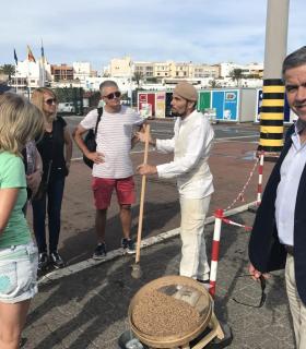 Puerto del Rosario, se promociona en el turismo peninsular con llegada, por primera vez en el municipio, del crucero Horizon de Pullmantur. · foto 3