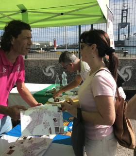 Puerto del Rosario, se promociona en el turismo peninsular con llegada, por primera vez en el municipio, del crucero Horizon de Pullmantur. · foto 2
