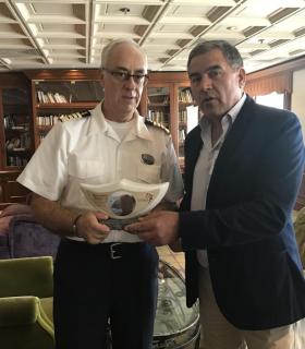 Puerto del Rosario, se promociona en el turismo peninsular con llegada, por primera vez en el municipio, del crucero Horizon de Pullmantur. · foto 1