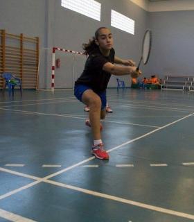 Antigua felicita la trayectoria deportiva en bádminton de Zayra Aguiar. · foto 1