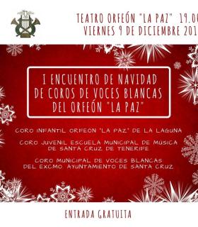 El Orfeón La Paz celebra su I Encuentro de Navidad de Coros de Voces Blancas · foto 1