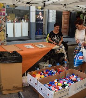 Fomento de Gáldar valora como un “éxito” la feria comercial de este sábado. · foto 1