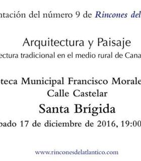 Rincones del Atlántico publica el tercer y último tomo de Arquitectura y Paisaje. La arquitectura tradicional en el medio rural de Canarias. · foto 1