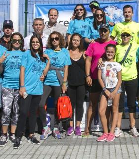 Uxío Abuín y Verónica Navarro ganan la III Travesía a Nado Arguineguín-Palavaca en los 3.000 metros. · foto 3