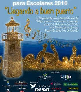 6.000 escolares y 400 profesores se darán cita este miércoles 21 en el I Concierto de Navidad para Escolares en la Dársena de Los Llanos de Santa Cruz de Tenerife. · foto 1