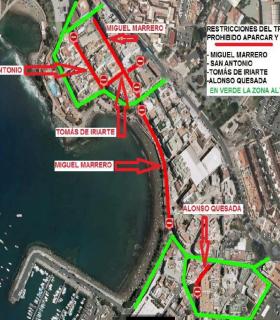 El domingo 18 de diciembre habrá restricciones de tráfico y estacionamiento en Arguineguín. · foto 2