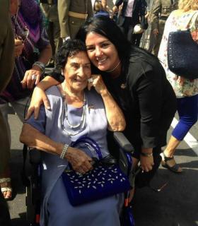 Rosa Flores Llorente, vecina de La Postura, cumplirá 102 años el próximo 27 de diciembre y es la mujer más longeva de Adeje. · foto 3