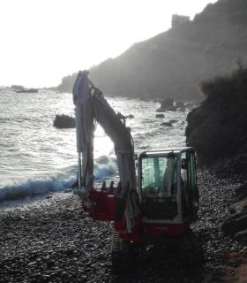Mejora de la seguridad de la playa de Las Aguas en San Juan de La Rambla. · foto 2