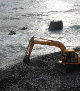 Mejora de la seguridad de la playa de Las Aguas en San Juan de La Rambla. · foto 1
