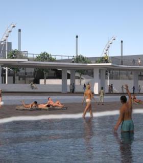 El Ayuntamiento adjudica a Satocan, con una inversión de 3.167.762 euros, la construcción de la pasarela de La Cícer. · foto 1