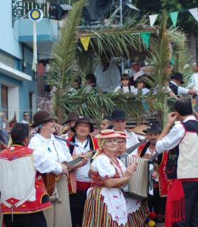 Arafo se vistió de tradición. · foto 1