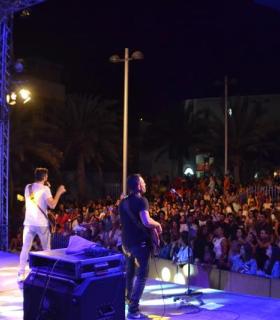 Huecco lleva su potente directo al escenario de la Semana Cultural Playa de la Cebada. · foto 4