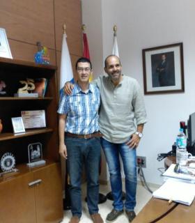 El artista Gerson Galván será el encargado de ofrecer el pregón de las fiestas de los Dolores de Schamann. · foto 1