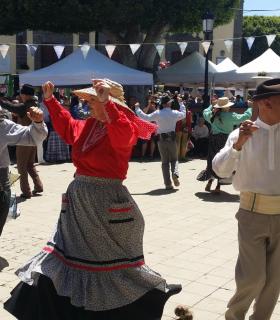La Fiesta del Queso 2017 cosechó un rotundo éxito en su primera edición celebrada este domingo en el casco. · foto 2