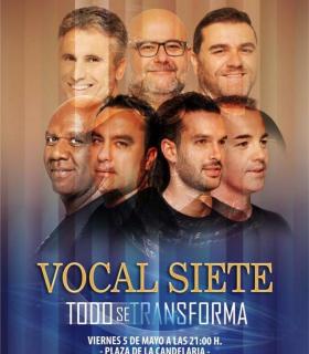 El grupo Vocal Siete ofrecerá mañana un concierto en la plaza de La Candelaria. · foto 1