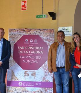 San Cristóbal de La Laguna lleva a los institutos una exposición itinerante sobre su evolución urbanística. · foto 1