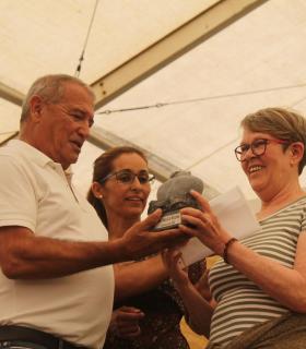 Premio Insular de Artesanía a Doña Úrsula Joseffine Mocklinghoff. · foto 1