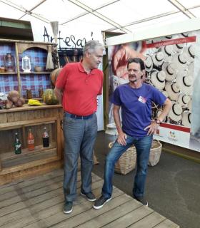 El Cabildo promociona la artesanía de Lanzarote en la trigésima edición de la Feria de Artesanía de Antigua. · foto 4
