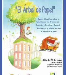 San Sebastián acoge este sábado el espectáculo medioambiental ‘El Árbol de Papel’. · foto 1