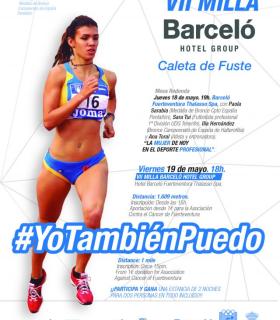 La atleta Paola Sarabia, madrina de la VII Milla Barceló Hotel Group. · foto 3
