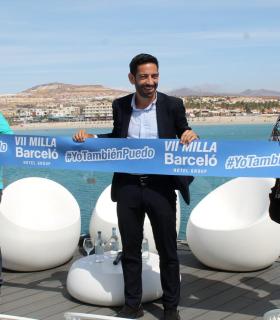 La atleta Paola Sarabia, madrina de la VII Milla Barceló Hotel Group. · foto 1