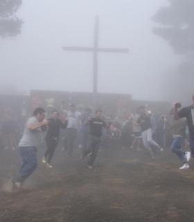 Bajada 2017: Los grupos de bailarines ensayan la Venia General en la Cruz de Los Reyes · foto 1