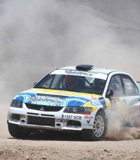 Javier Fránquiz y José Batista, con Mitsubishi, se anotaron el IV Slalom de Antigua. · foto 2