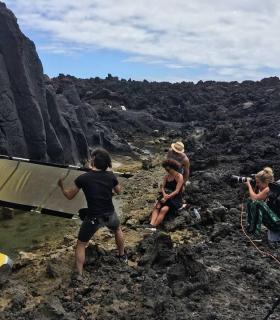 Conocidas marcas internacionales de moda y deportes grabarán en La Palma sus reportajes y spots publicitarios. · foto 1