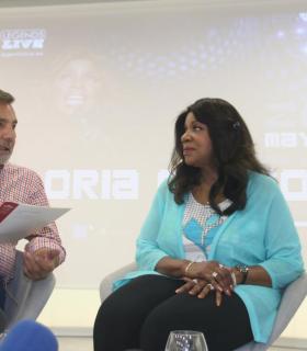 Gloria Gaynor, en Adeje: “Llevaba mucho tiempo con ganas de cantar en Tenerife”. · foto 1