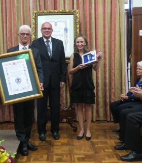 El sacerdote Antonio Hernández Hernández, Hijo Predilecto de la Isla de La Palma. · foto 1