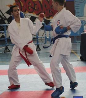 El pabellón municipal congregó a casi 300 deportistas en el Primer Campeonato de Kárate. · foto 3