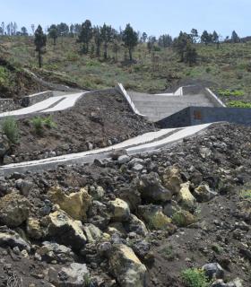 El Cabildo Insular de La Palma concluye las obras por valor de más de 5 millones de euros ejecutadas en las zonas afectadas por el incendio forestal del verano pasado. · foto 3