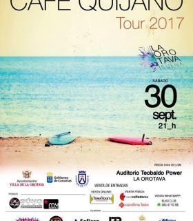 Café Quijano, La Unión y Mikel Erentxun, cartel en el festival La Orotava Suena. · foto 1