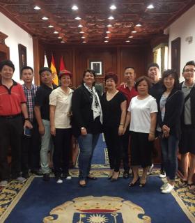 El municipio de Telde sigue atrayendo a agencias de viajes chinas gracias a la figura de San Mao. · foto 1