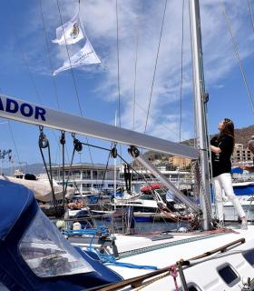 El Consistorio de Santa Cruz de Tenerife apoya el proyecto colombino del barco Matador Ciudad de Santa Cruz. · foto 2