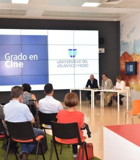 Hoy se presentó el Grado en Cine de la Universidad del Atlántico Medio. · foto 3