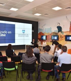 Hoy se presentó el Grado en Cine de la Universidad del Atlántico Medio. · foto 1