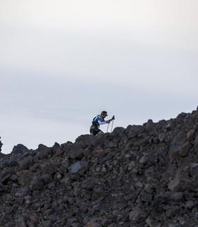 Yeray Durán y Christelle Bard se coronan vencedores de la Ultra de la Cajamar Tenerife Bluetrail 2017. · foto 14
