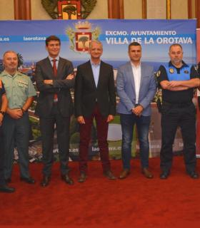 Las Fiestas del Corpus Christi y San Isidro Labrador de La Orotava estarán custodiadas por unos 200 efectivos. · foto 2