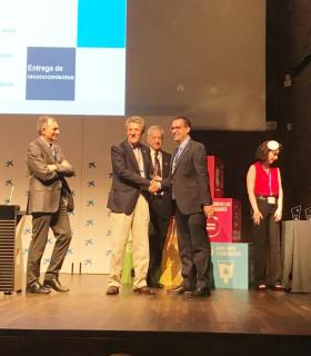 Asociados de Jóvenes Empresarios de Tenerife reconocidos por la Red Española del Pacto Mundial de Naciones Unidas. · foto 1