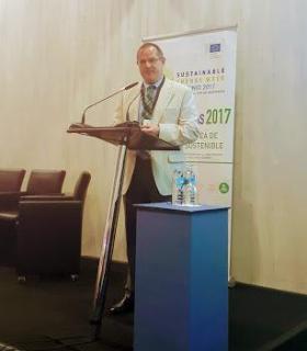 El auditorio Adán Martín acogió las jornadas de la Semana europea de la energía sostenible. · foto 3