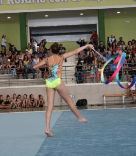 Exhibición de la primera promoción de gimnastas de la escuela Batistana de El Rosario. · foto 3