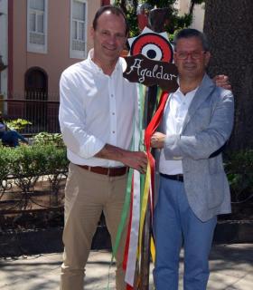 La Plaza de Santiago de Gáldar acogió la celebración del Día del Donante con reconocimiento a los voluntarios. · foto 9
