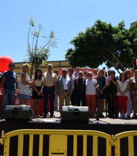 La Plaza de Santiago de Gáldar acogió la celebración del Día del Donante con reconocimiento a los voluntarios. · foto 8