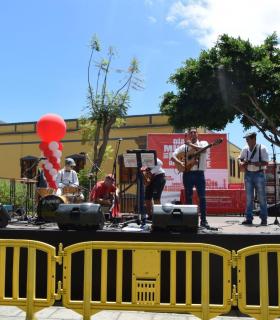 La Plaza de Santiago de Gáldar acogió la celebración del Día del Donante con reconocimiento a los voluntarios. · foto 11