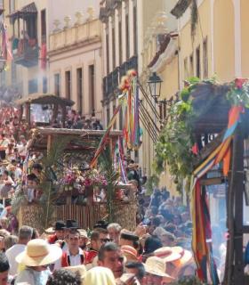 Este domingo se celebra la Romería de San Isidro Labrador de La Orotava, la más bonita de Canarias. · foto 2